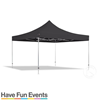 Partytent Easy-UP 4x4 Zwart