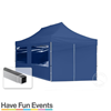 Partytent Easy-UP 3x6 Donkerblauw