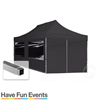 Partytent Easy-UP 3x6 Zwart