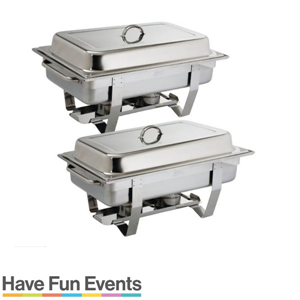 Chafing Dish Set - Per 2 stuks